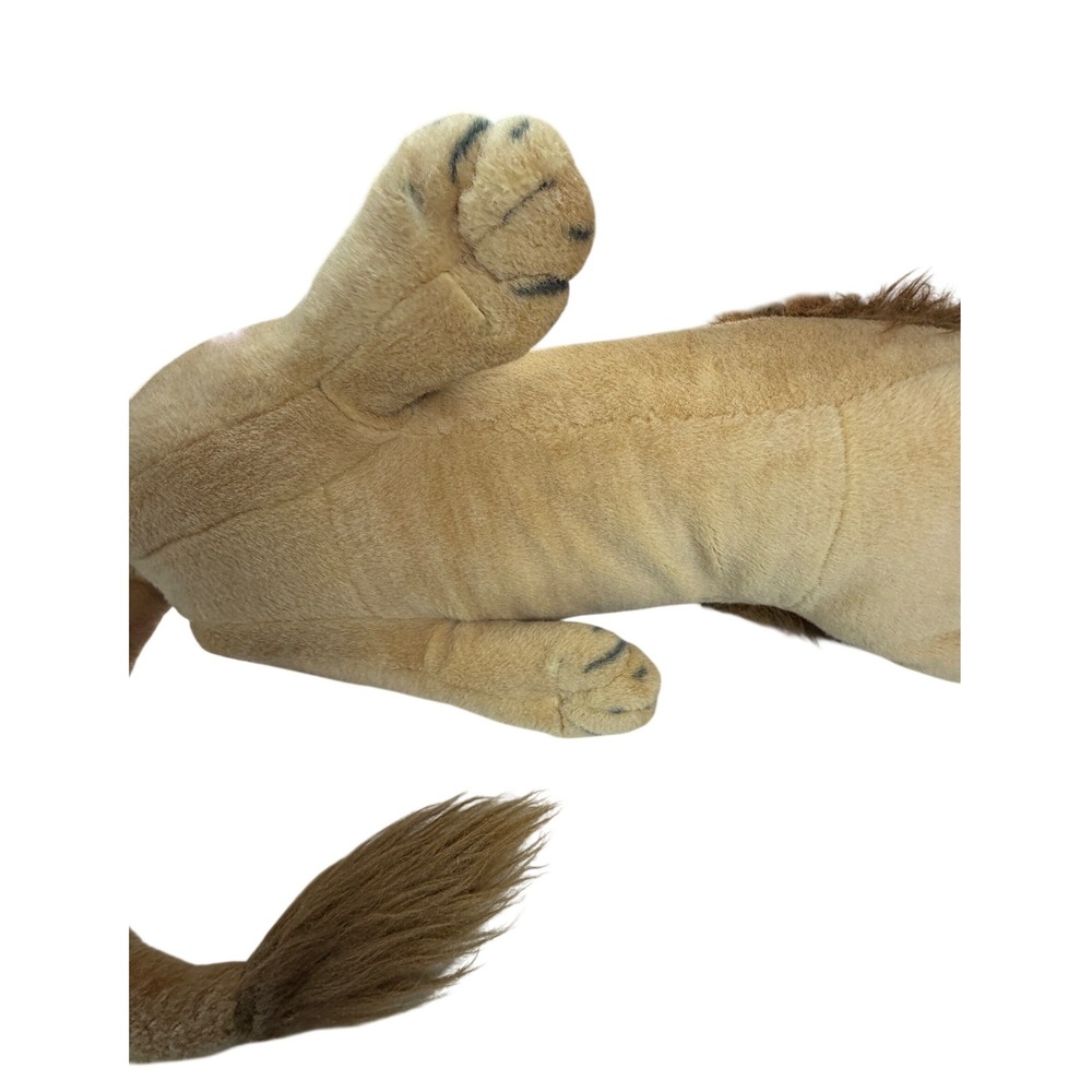 Melissa & Doug GIANT Lion Plush Life Size Stuffed Animal Realistic Big Cat 40" - Picture 13 of 16